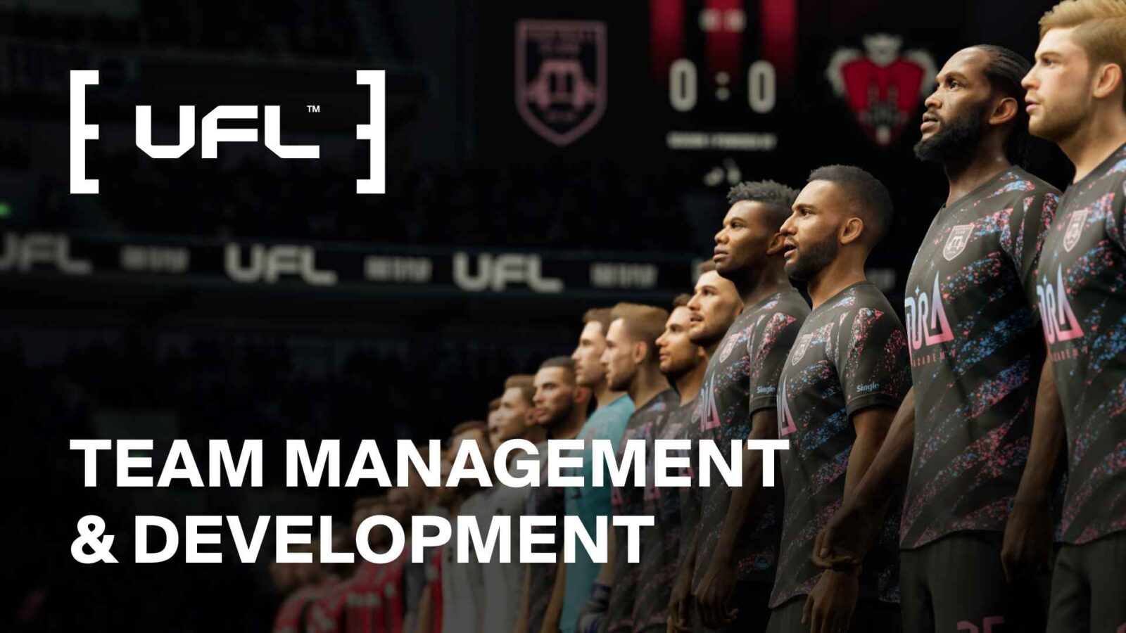 Видео по управлению командой в игре UFL